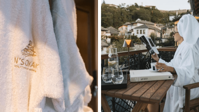 N’Sokak Boutique Hotel linen and robes
